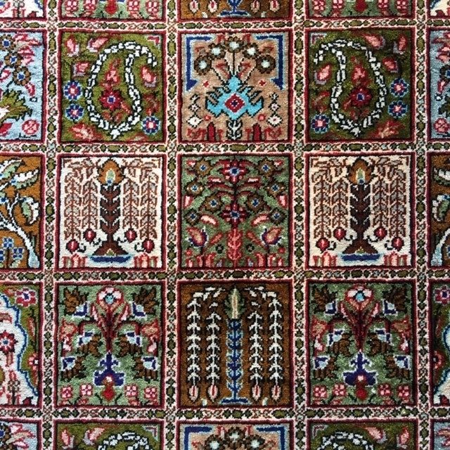 Qum Silk Rug 30 X 22 Inch / 75 X 57 Cm Fine Carpet photo 1192.0