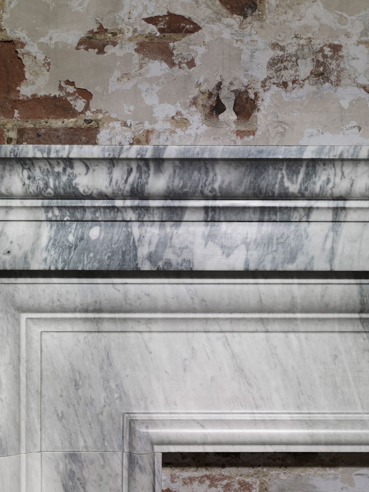 1930's Marble Surround, 1950s, Vintage photo Home Fixtures