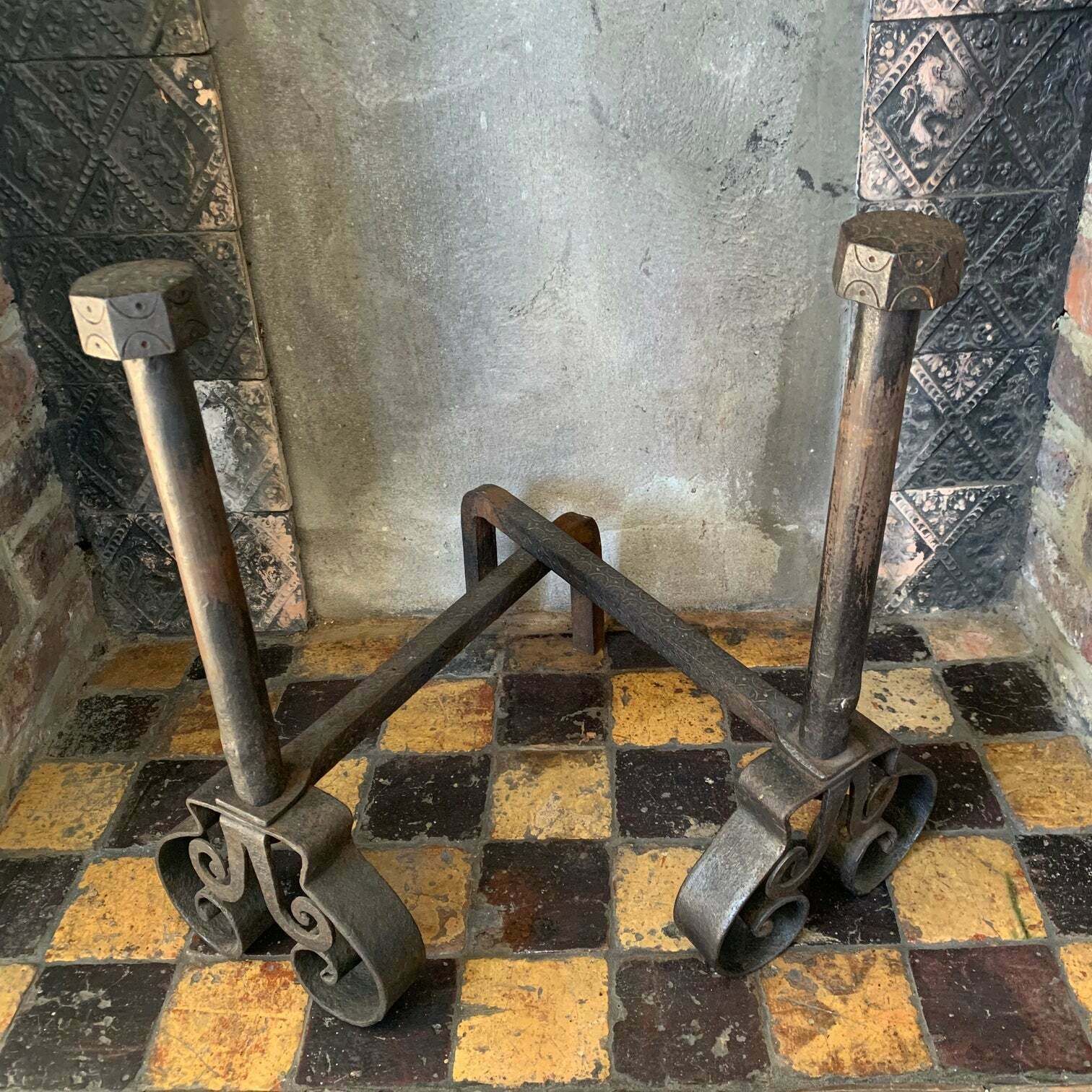 Pair Of 18th Century Landiers, 18th Century And Earlier photo for sale