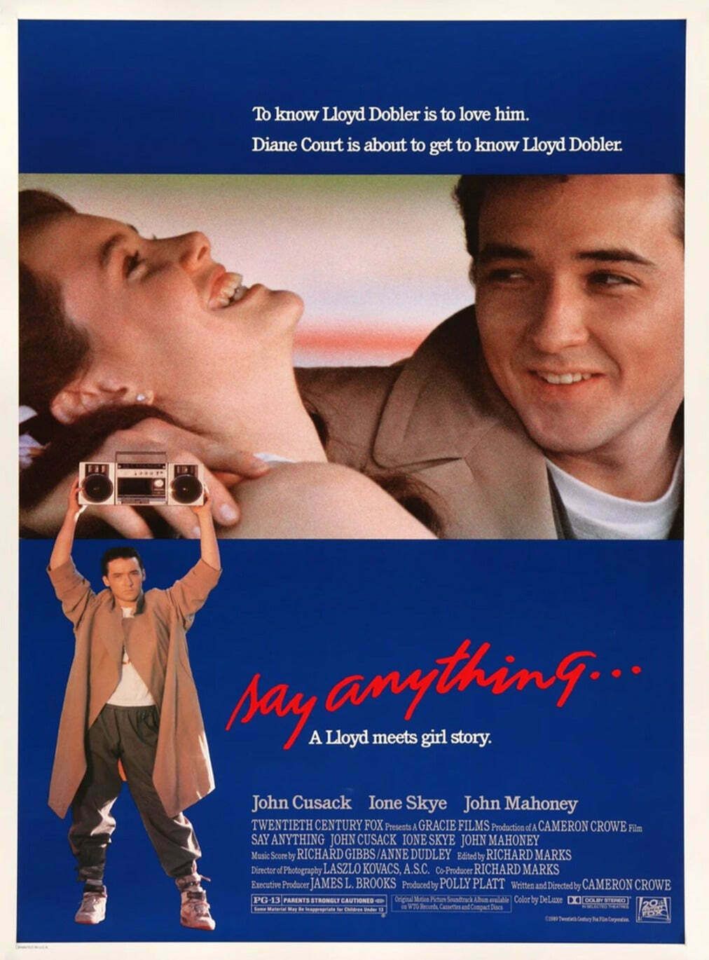 Say Anything Original Vintage Poster