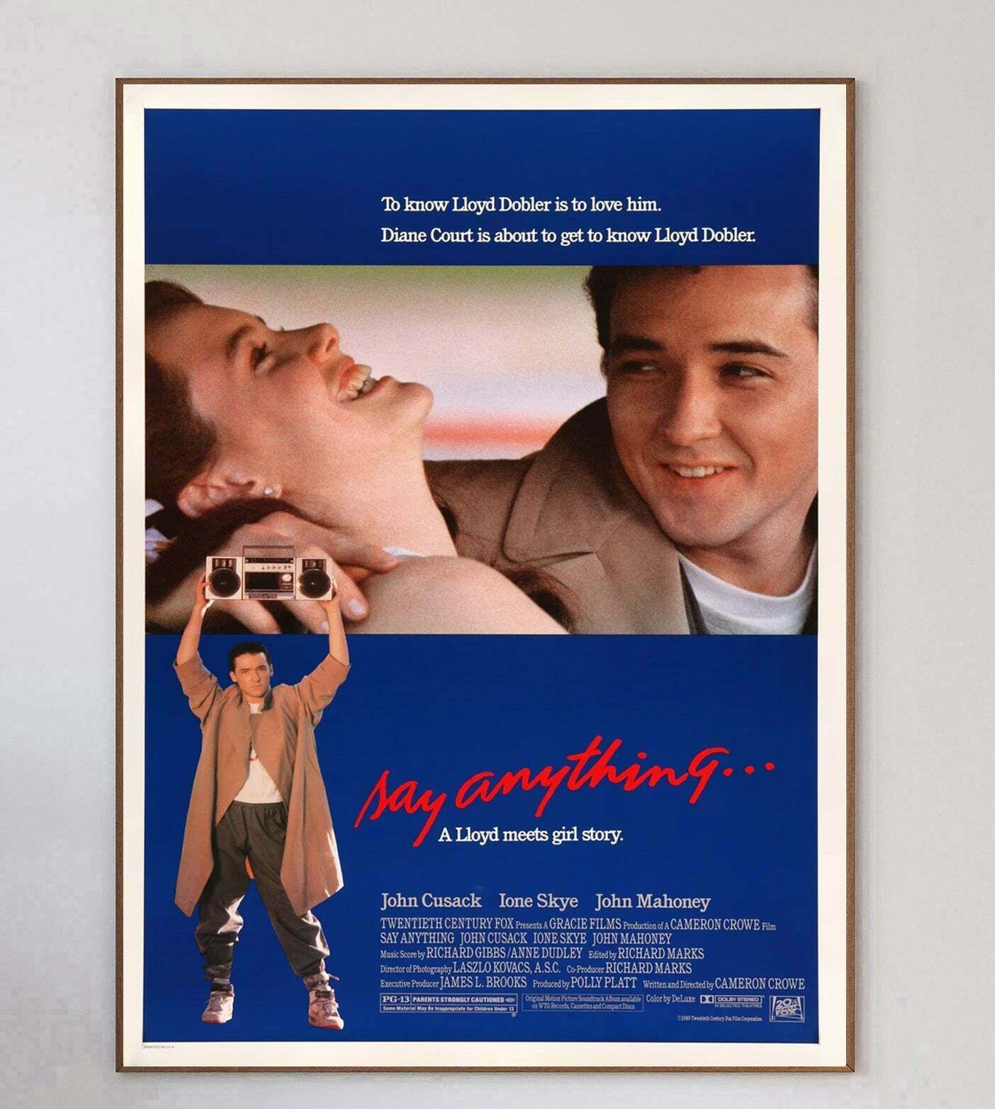 Say Anything Original Vintage Poster photo 312.0