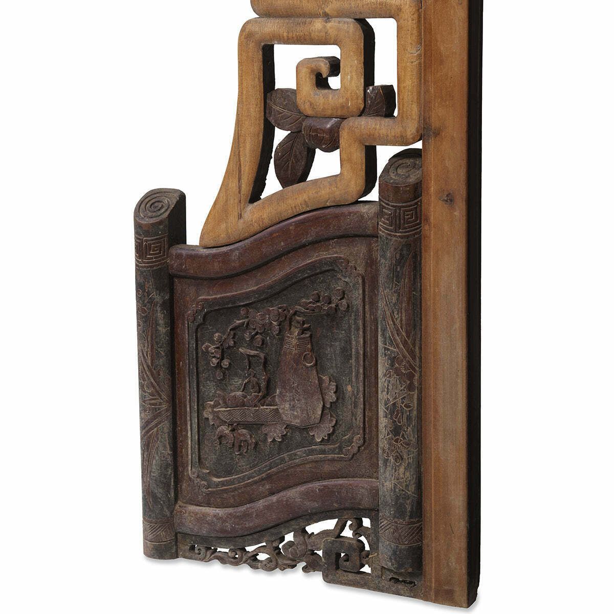 Chinese Marriage Bed Fascia With Scroll Feet photo 2245.0