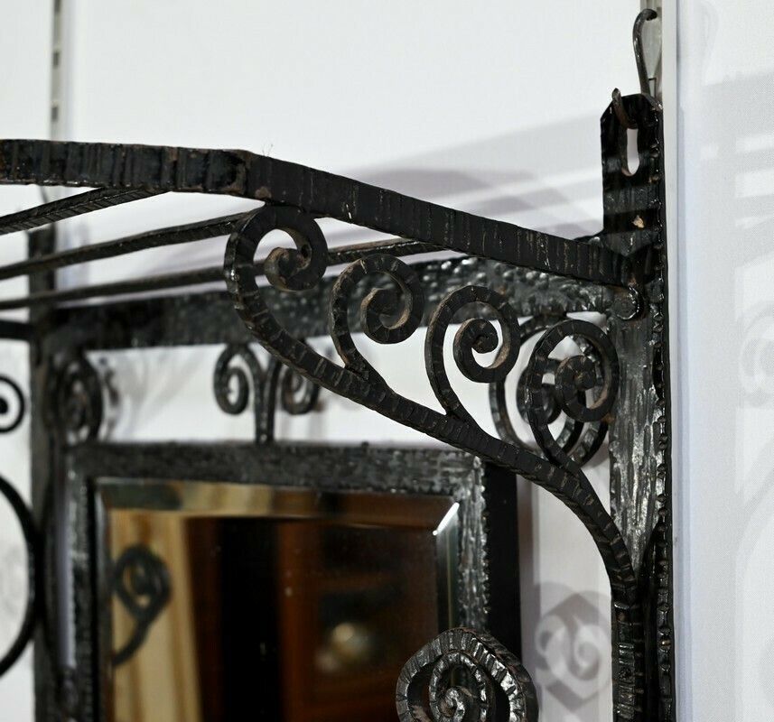photo buy Wrought Iron Luggage Rack Locker Room, 1960s