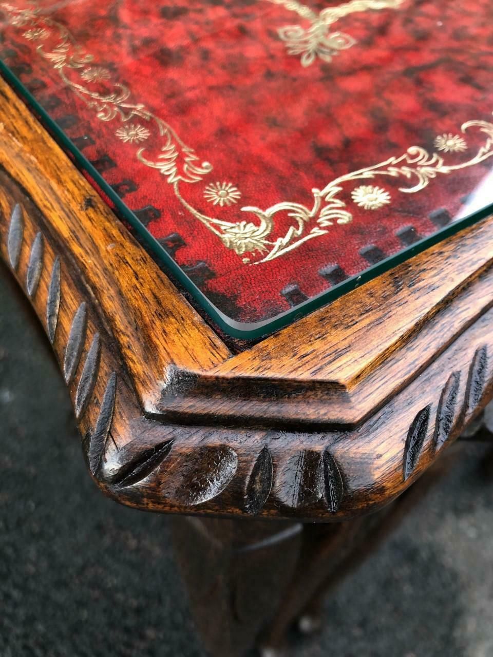 Antique Mahogany Nest Of 3 Tables photo Furniture