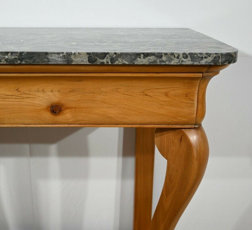 photo for sale Small Property Console In Cherry, Louis Philippe Period, 1st Part Of The 19th Century