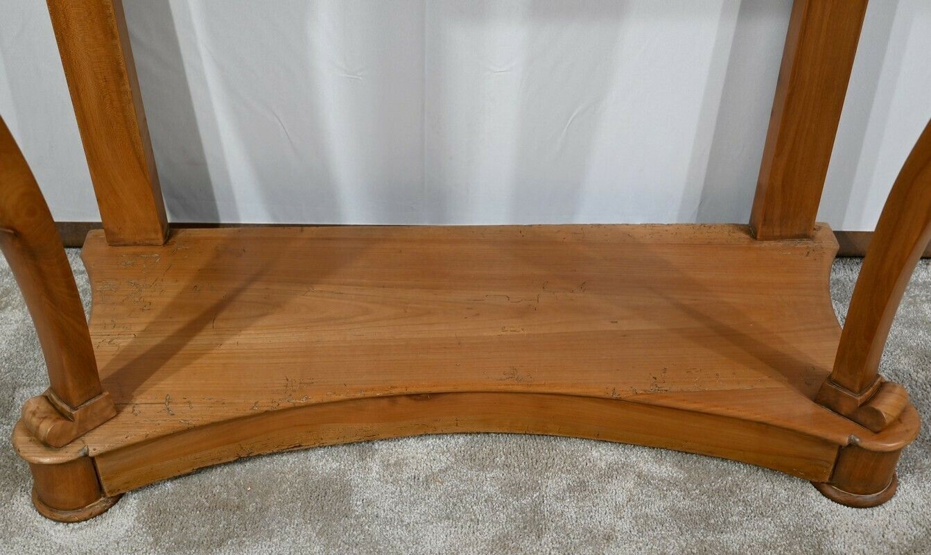 photo vintage Small Property Console In Cherry, Louis Philippe Period, 1st Part Of The 19th Century
