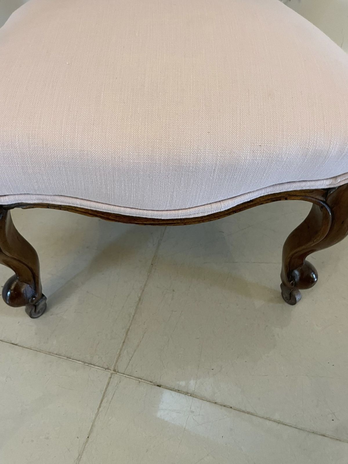 Antique 19th Century Carved Walnut Side Chair photo Furniture