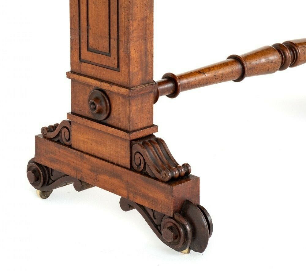 William IV Dumb Waiter Mahogany Bookcase Shelf photo 1140.0