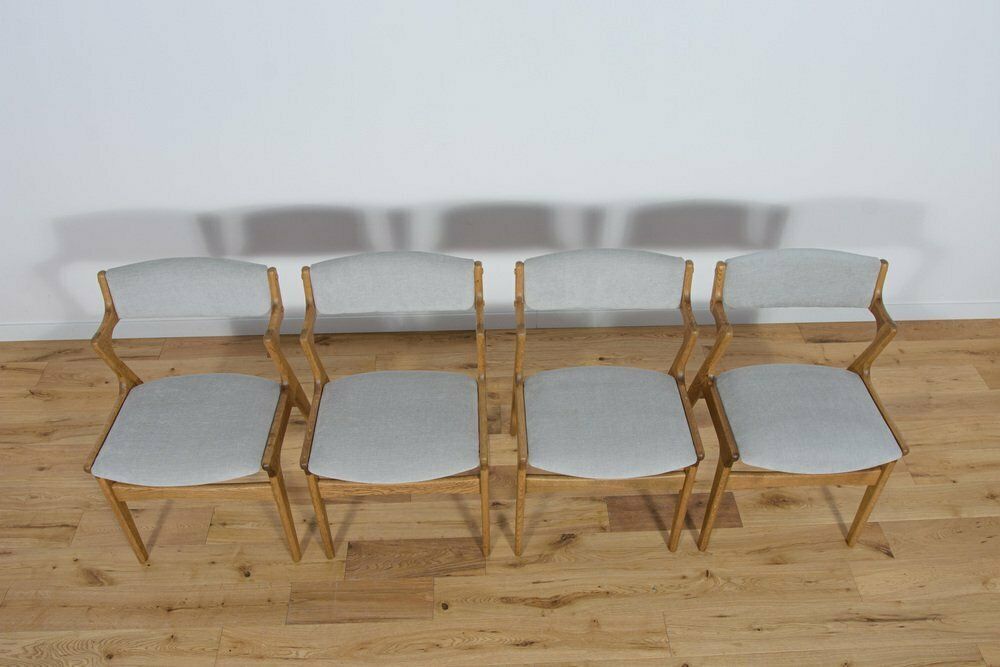 Mid Century Danish Dining Chairs From Nova Mobler, 1960s, Set Of 4 photo vinterior