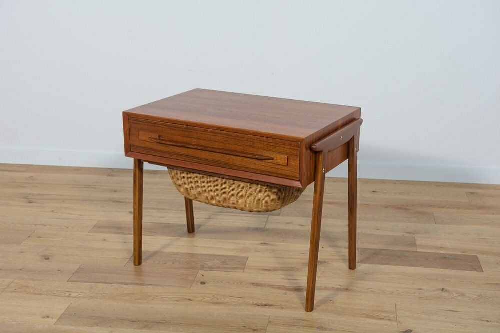 Mid Century Danish Teak Console Table, 1970s