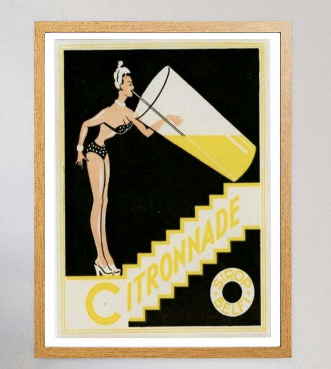 Citronade, 1930s, Vintage photo Art