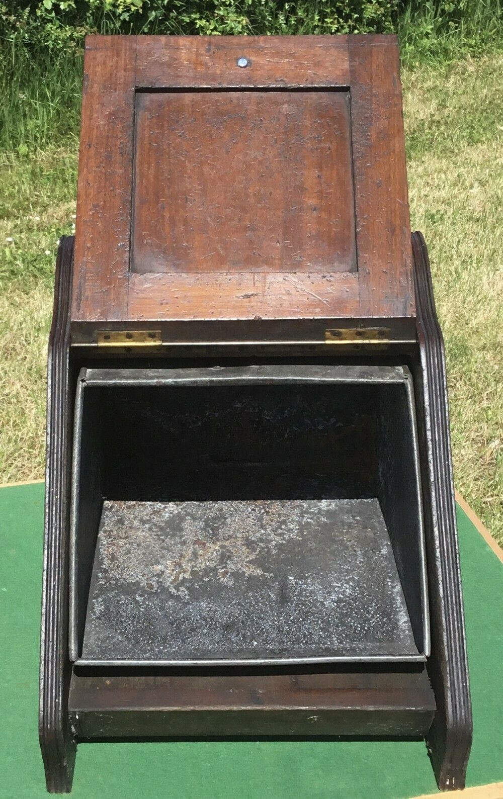 Victorian Brass Figured Coal Purdonium photo furniture