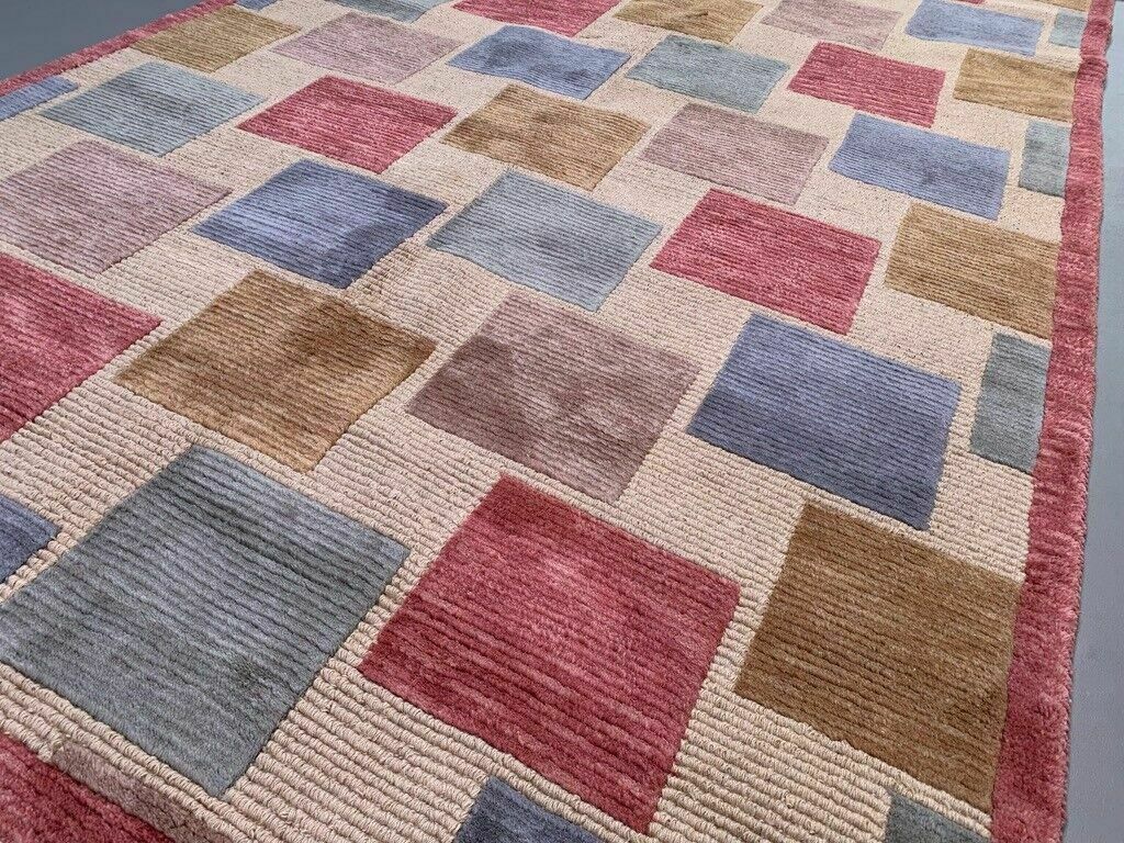 Mid Century Nepalese Rug 250x155 Cm Oriental, Chinese, Tibetan, Large photo vintage