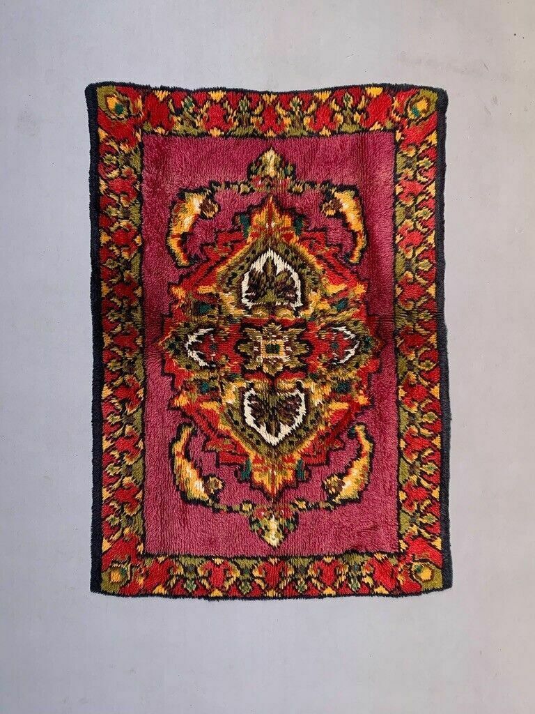 Vintage Moroccan Berber Rug 198x137 Cm, Berber Atlas, Large photo furniture