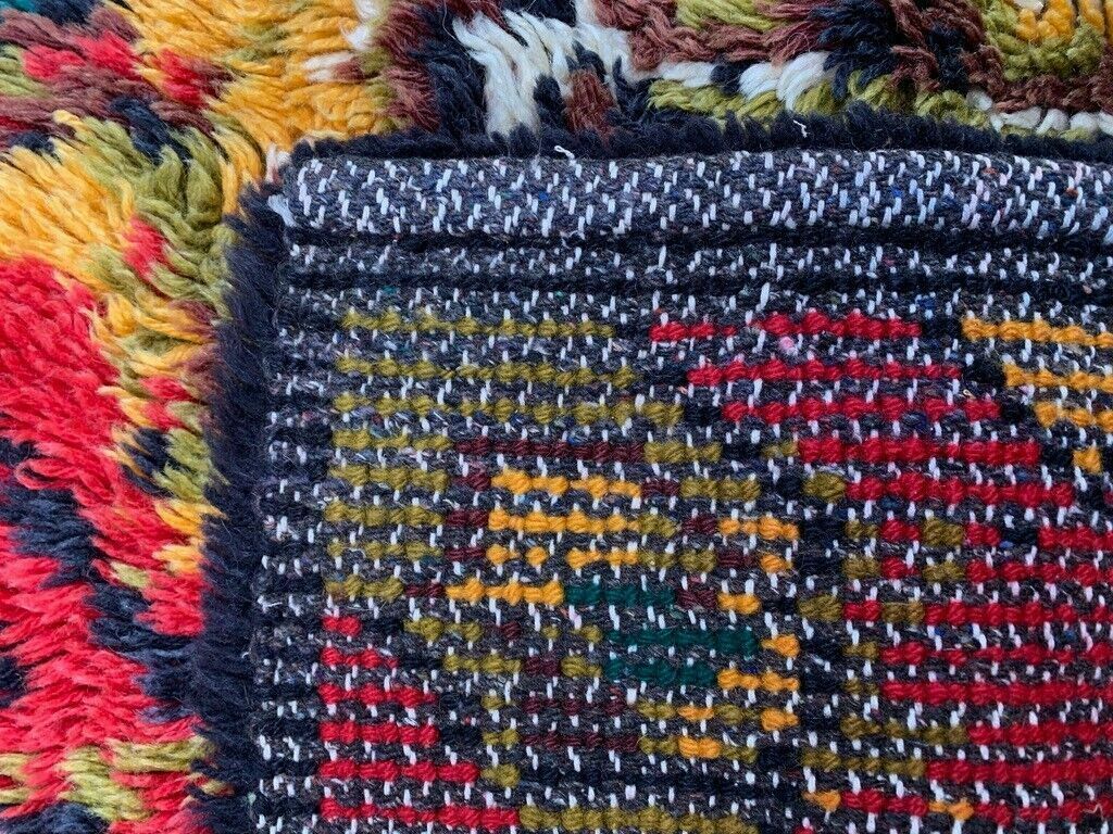 Textiles Vintage Moroccan Berber Rug 198x137 Cm, Berber Atlas, Large photo