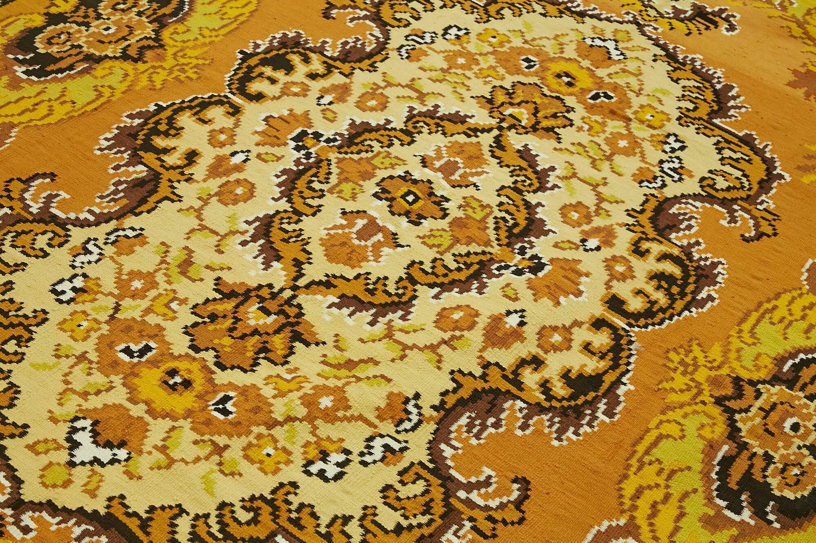 Handmade Vintage Moldovan 189 Cm X 285 Cm Kilim Rug photo 1124.0