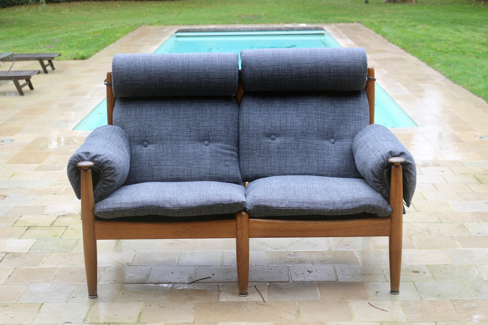 2 Seater Sofa Year 1960 By Eric Merthen For Ire Møbler, Sweden 196 photo vinterior