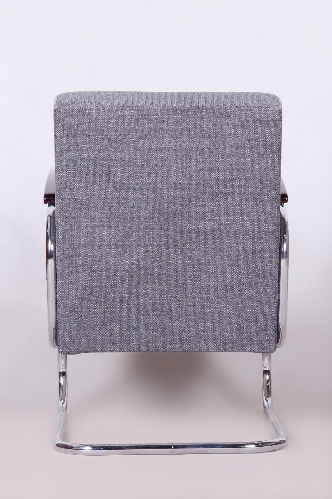 Restored Bauhaus Armchair, Mücke   Melder, New Upholstery, Czechia, 1930s photo furniture
