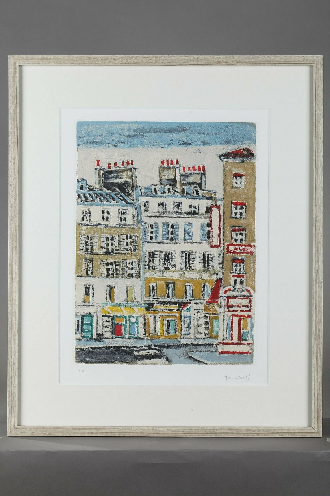 Four Engravings Of Orfeo Tamburi With The Districts Of Paris photo Art