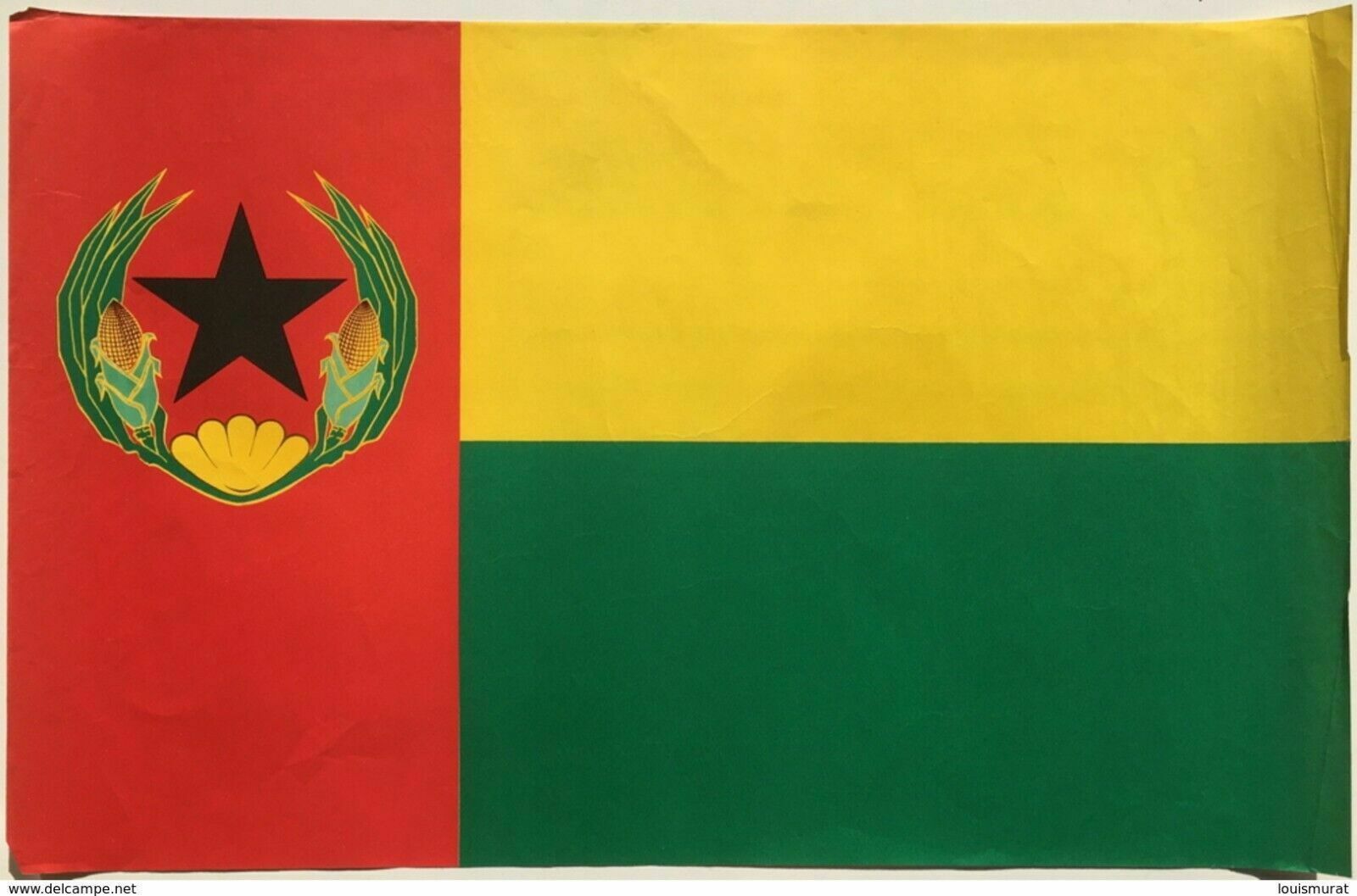 Cape Verde  Vintage Political Poster From Independence  Cape Verde