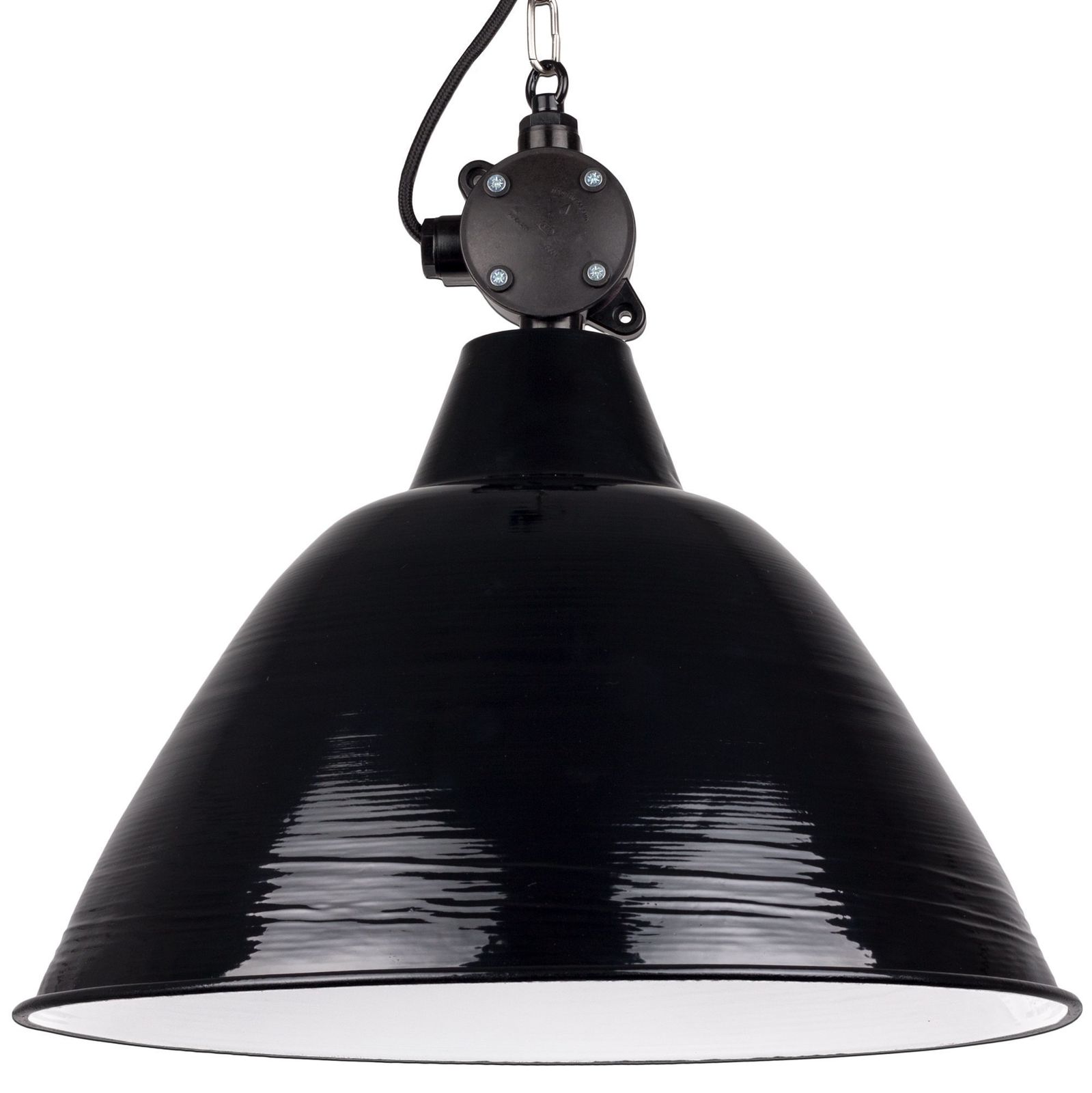Vintage Industrial Factory Pendant Lamp From Lbl Leuchtenbau