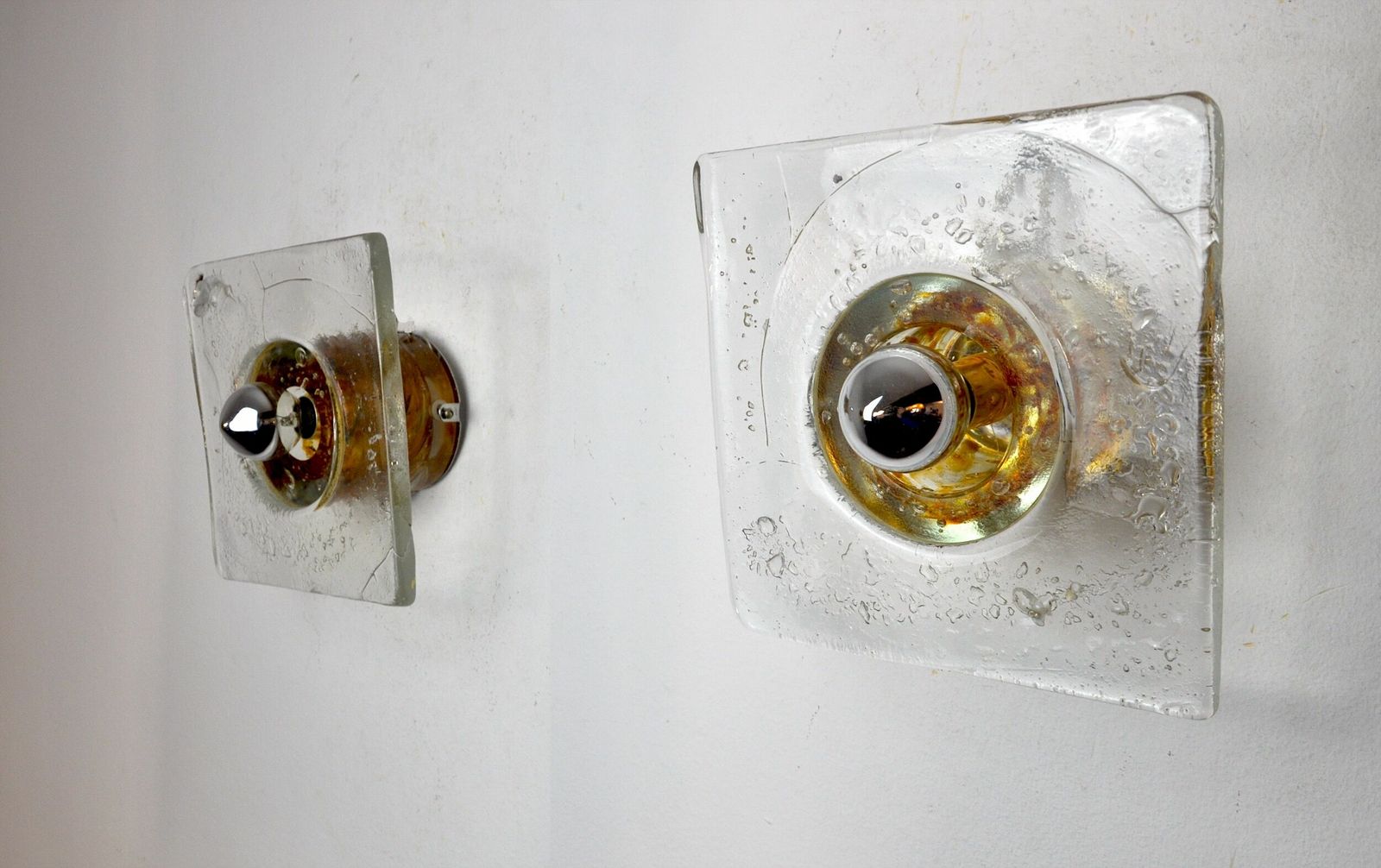 Pair Of Albano Poli Sconces For Poliarte, Italy, 1970s photo furniture