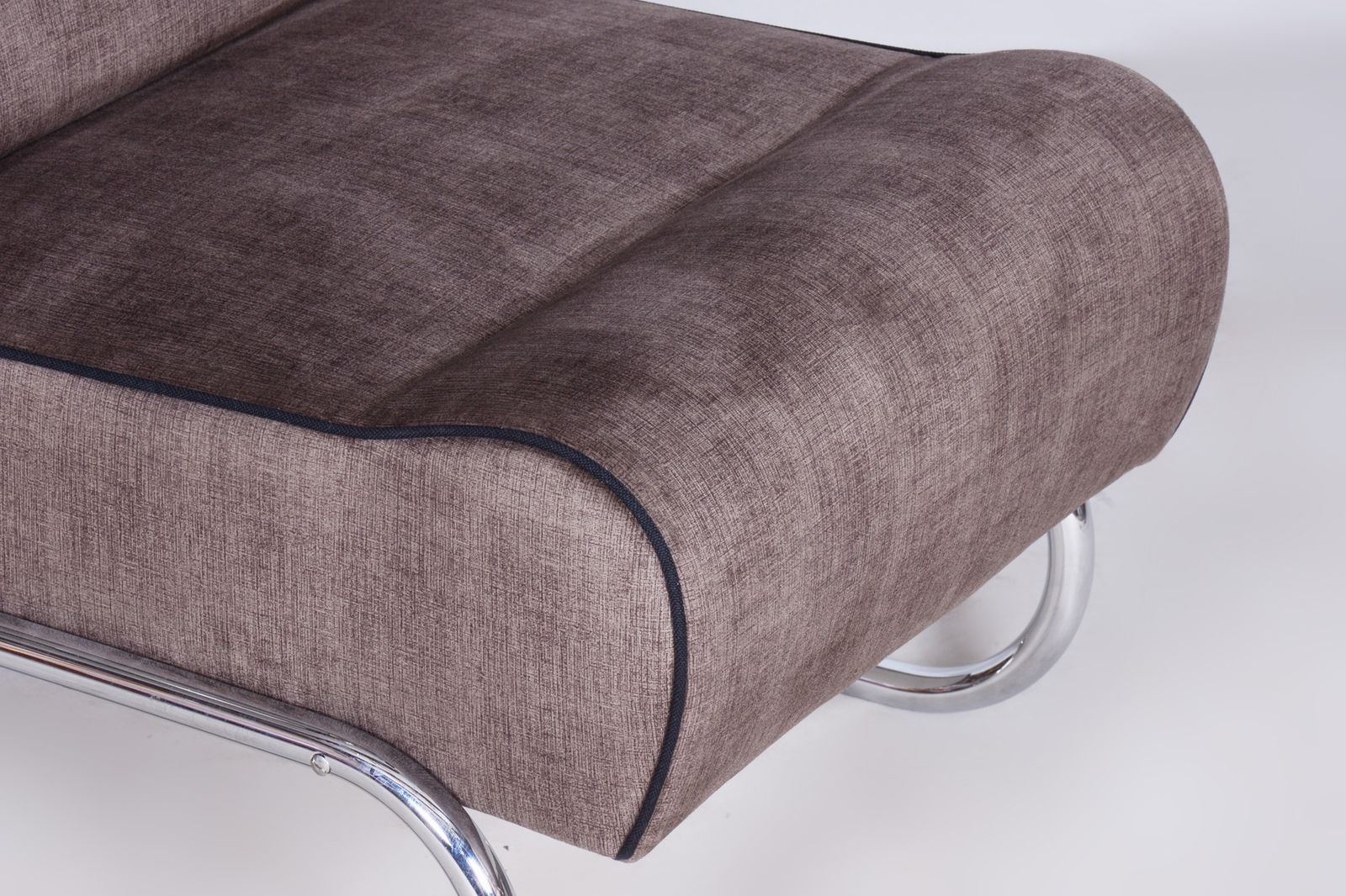 1550.0 Bauhaus Armchair By Mücke Melder, Restored, New Upholstery, High Quality Fabric, Czechia, 1930s photo