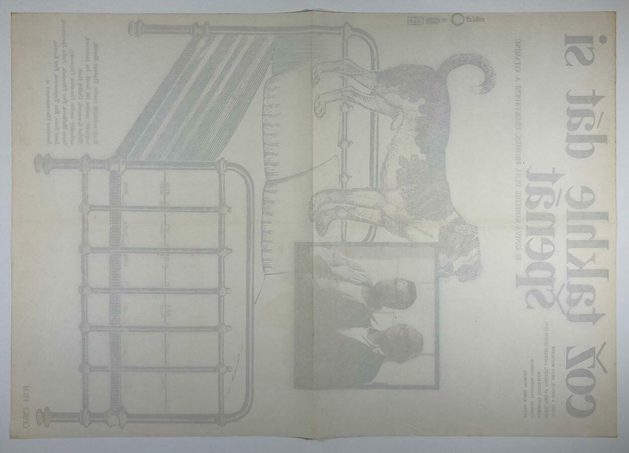 photo furniture Movie Poster, What Would You Say To Some Spinach, Milan Grygar, 1977