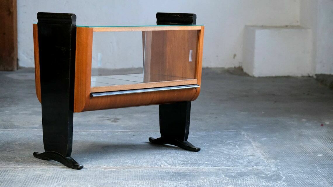 Art Deco Minibar Cabinet By Jindrich Halabala photo furniture