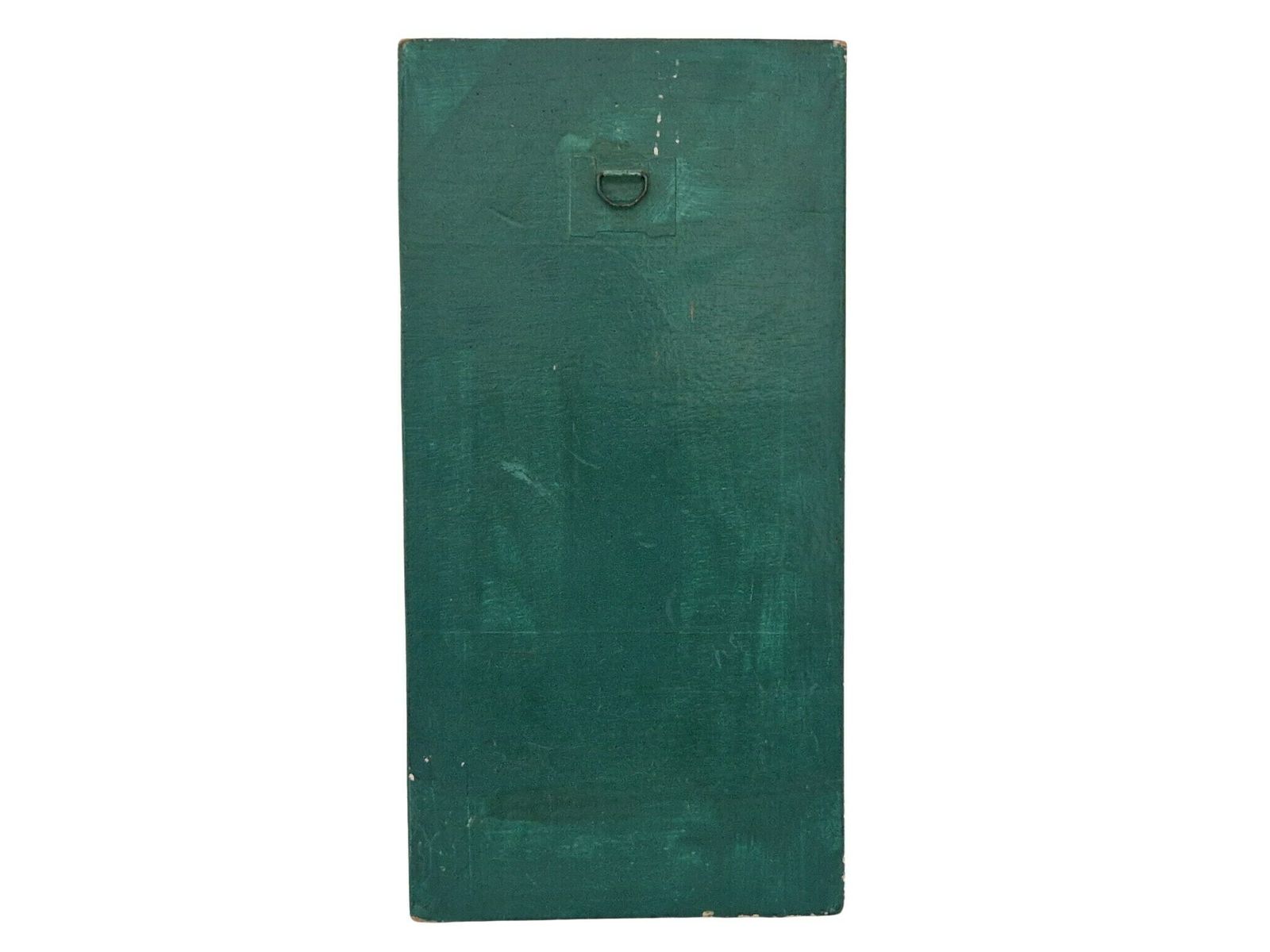 photo for sale Mid Century Ceramic Tile Wall Hanging With Hand Painted Big Eye Girl Portrait