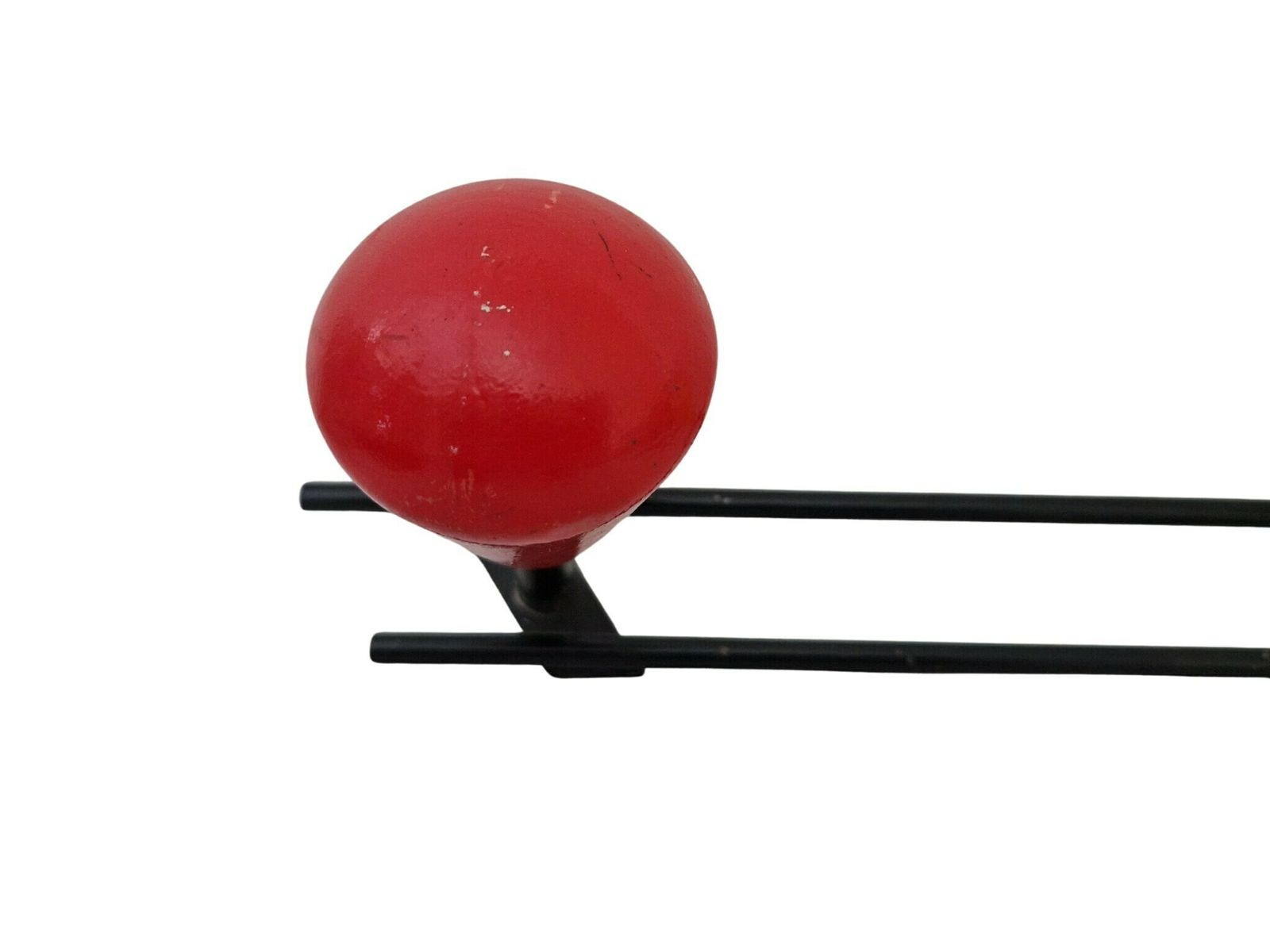 Mcm Atomic Era Coat Rack And Hat Hooks, 1950s French Mid Century Modern Sputnik Home Wall Decor photo buy