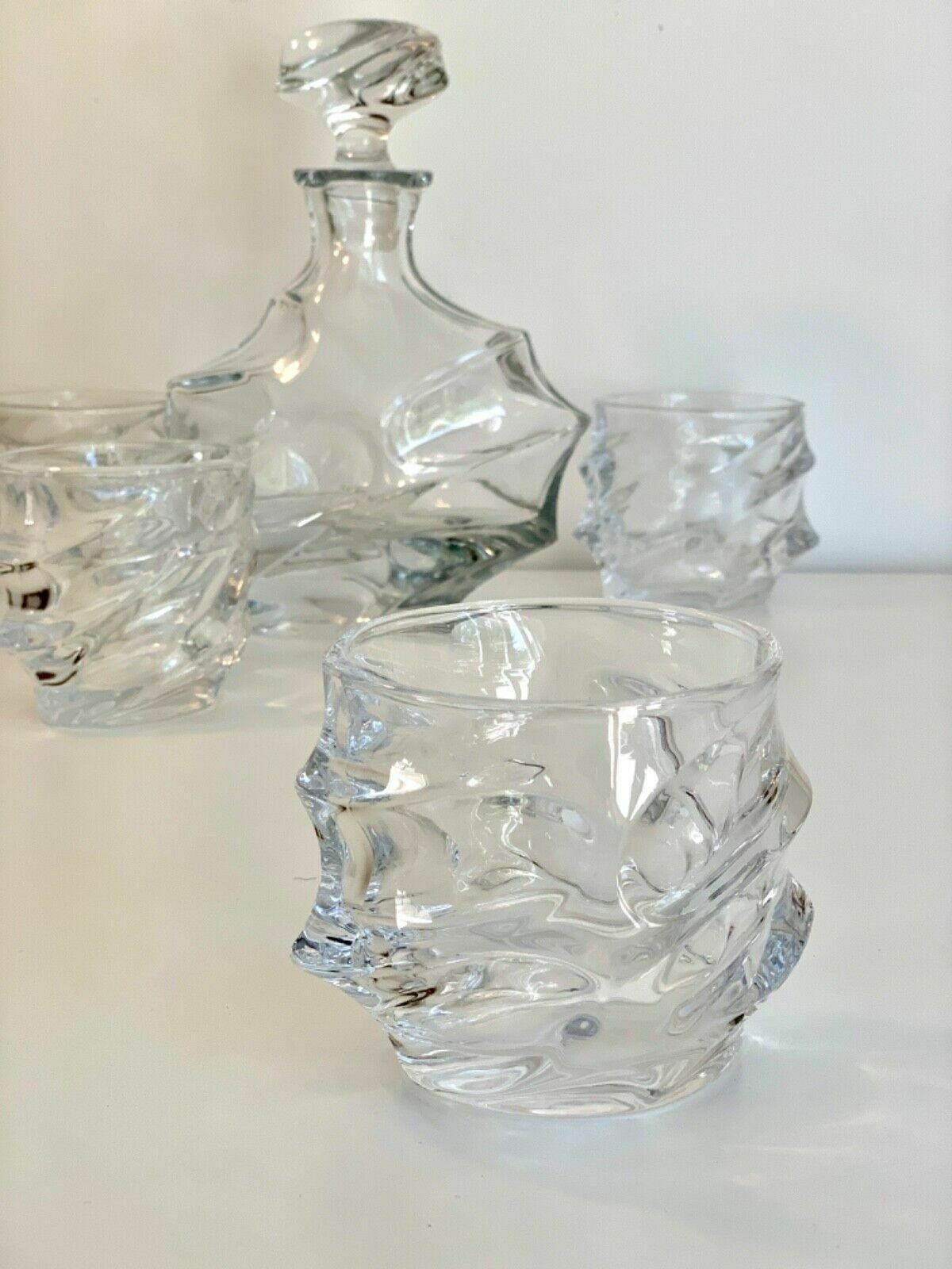 Kanars Emperor Decanter & Crystal Old Fashioned Glasses Set Luxury Gift photo 50.0