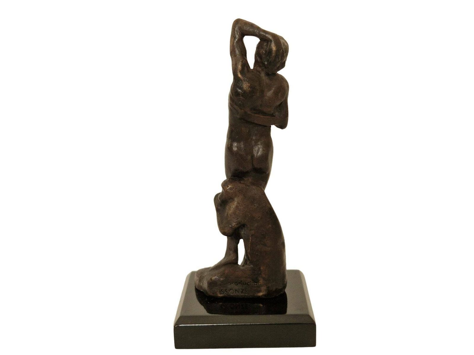 Michelangelo The Dying Slave Statuette, French Art Bronze Figurine, Reproduction Of Michelangelo Sculpture photo Art