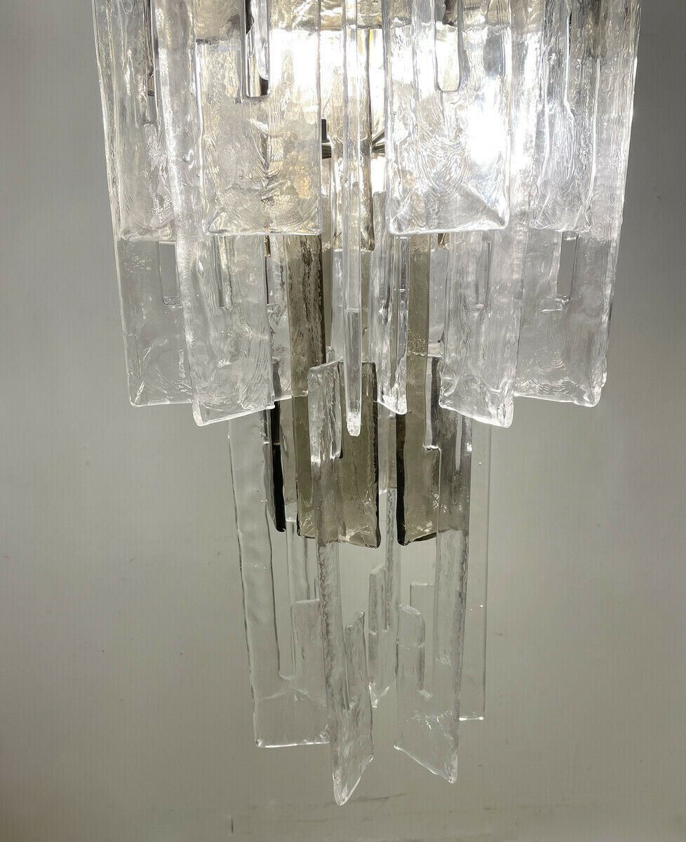 Italian Mid Century Murano Glass Chandelier By Carlo Nason photo for sale