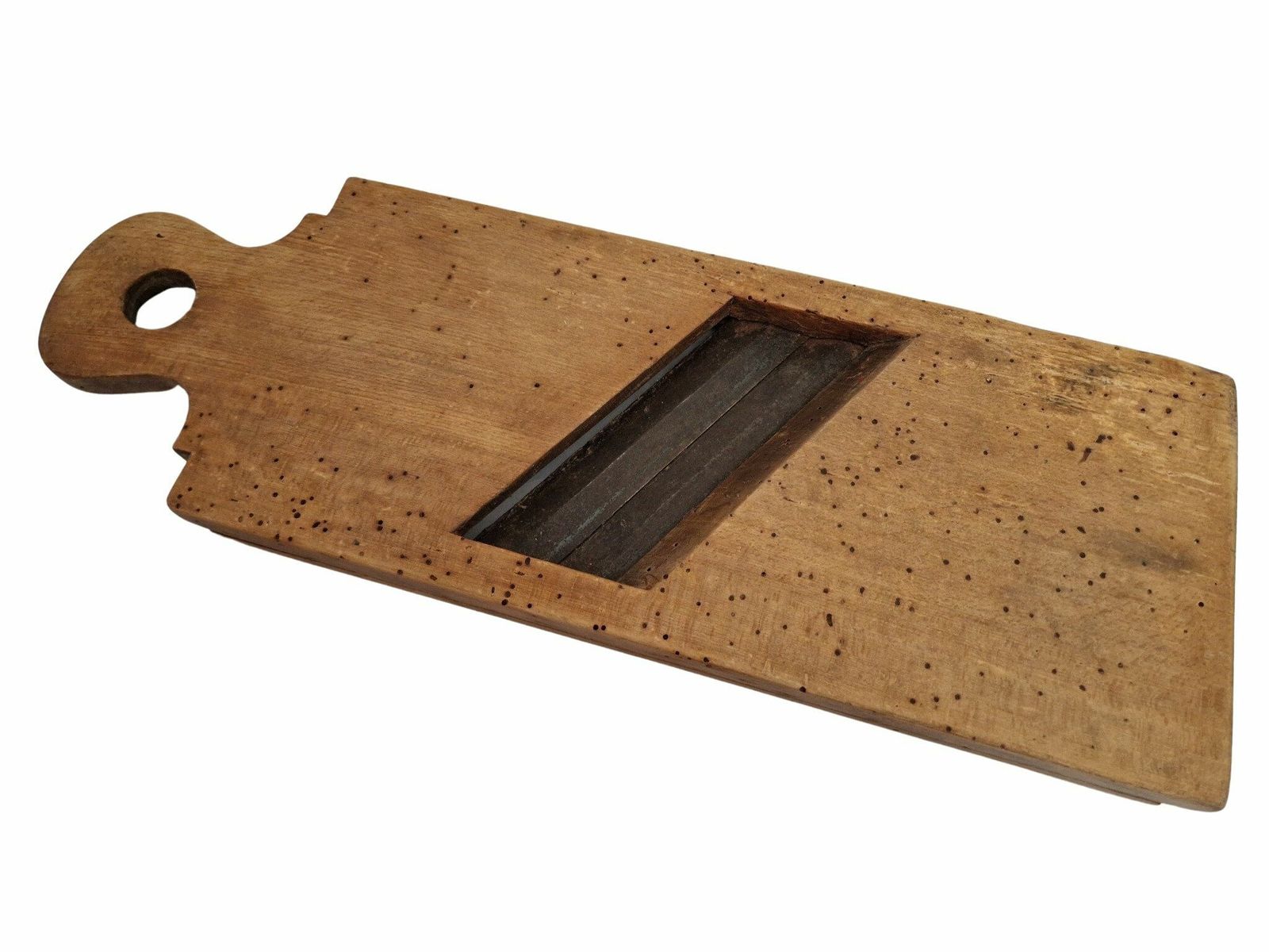Antique French Wooden Mandolin Cabbage And Vegetable Slicer, Rustic Kitchen Decor photo vinterior