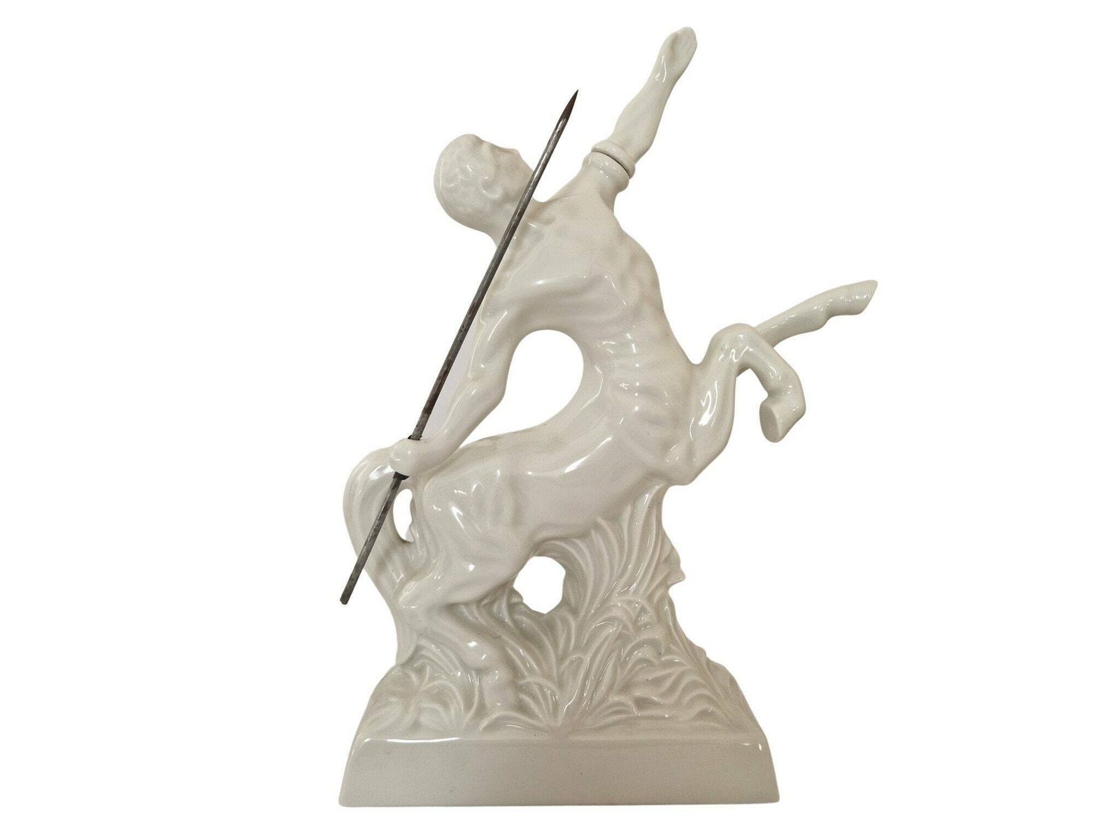 Remy Martin Centaur Cognac Decanter, Bernardaud Limoges Frans Porselein Figurenfles, Mythologie Verzamelobject & Bardecoratie