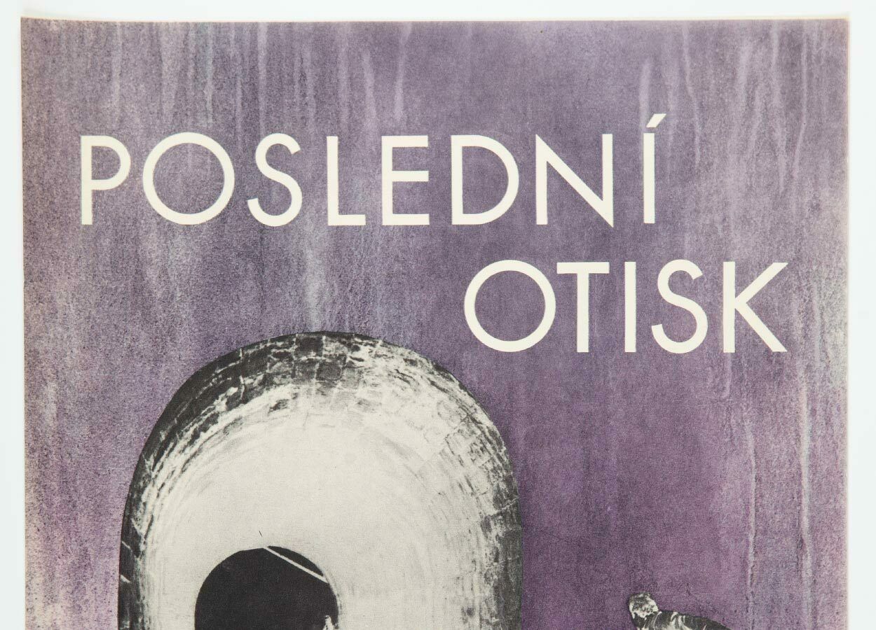 Movie Poster, Fingerprint, Dorotka Janoušová, 1969 photo furniture