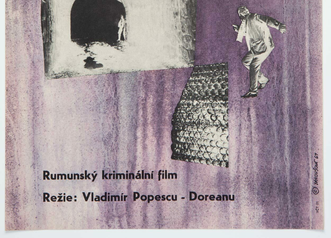 Movie Poster, Fingerprint, Dorotka Janoušová, 1969 photo for sale