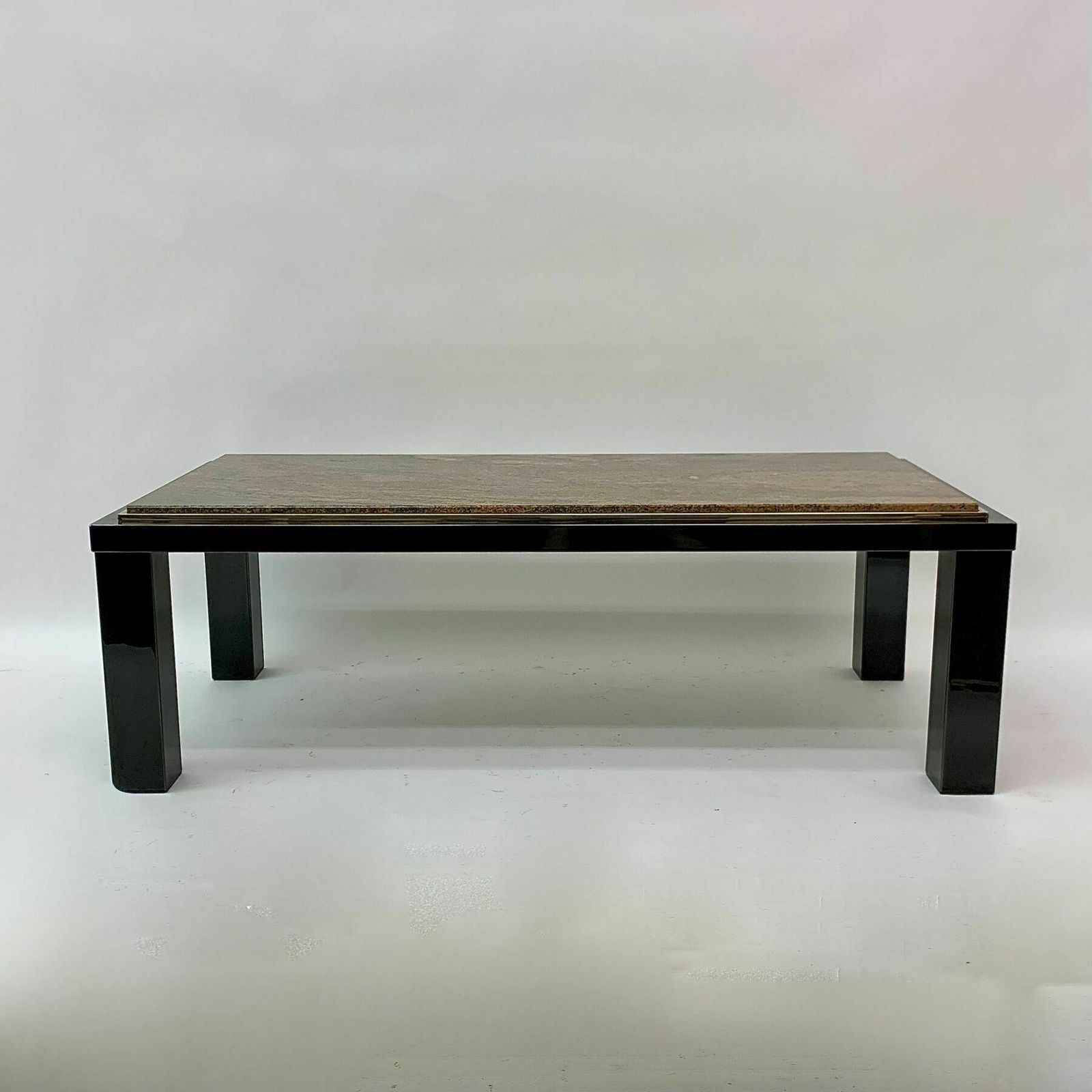 Mid Century Hollywood Regency Salontafel Van Graniet – Fedam Design, België, Jaren 1970