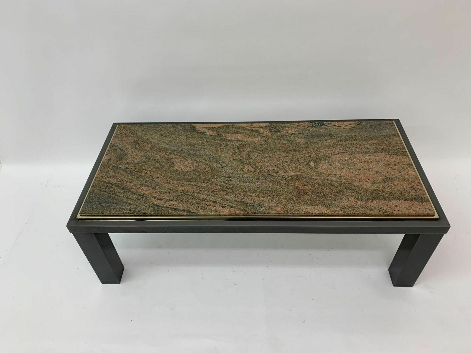 Mid Century Hollywood Regency Salontafel Van Graniet – Fedam Design, België, Jaren 1970 photo furniture