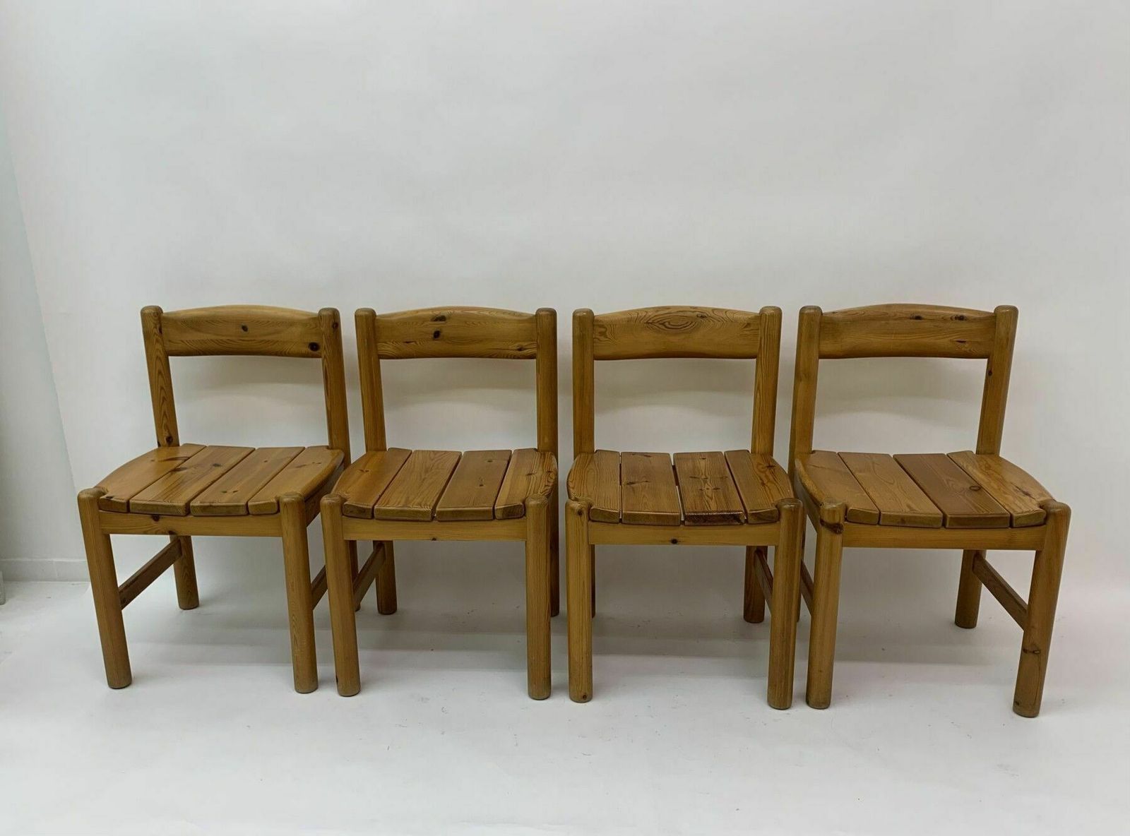 Set Of 4 Rainer Daumiller Dining Chairs, 1970’s photo vintage