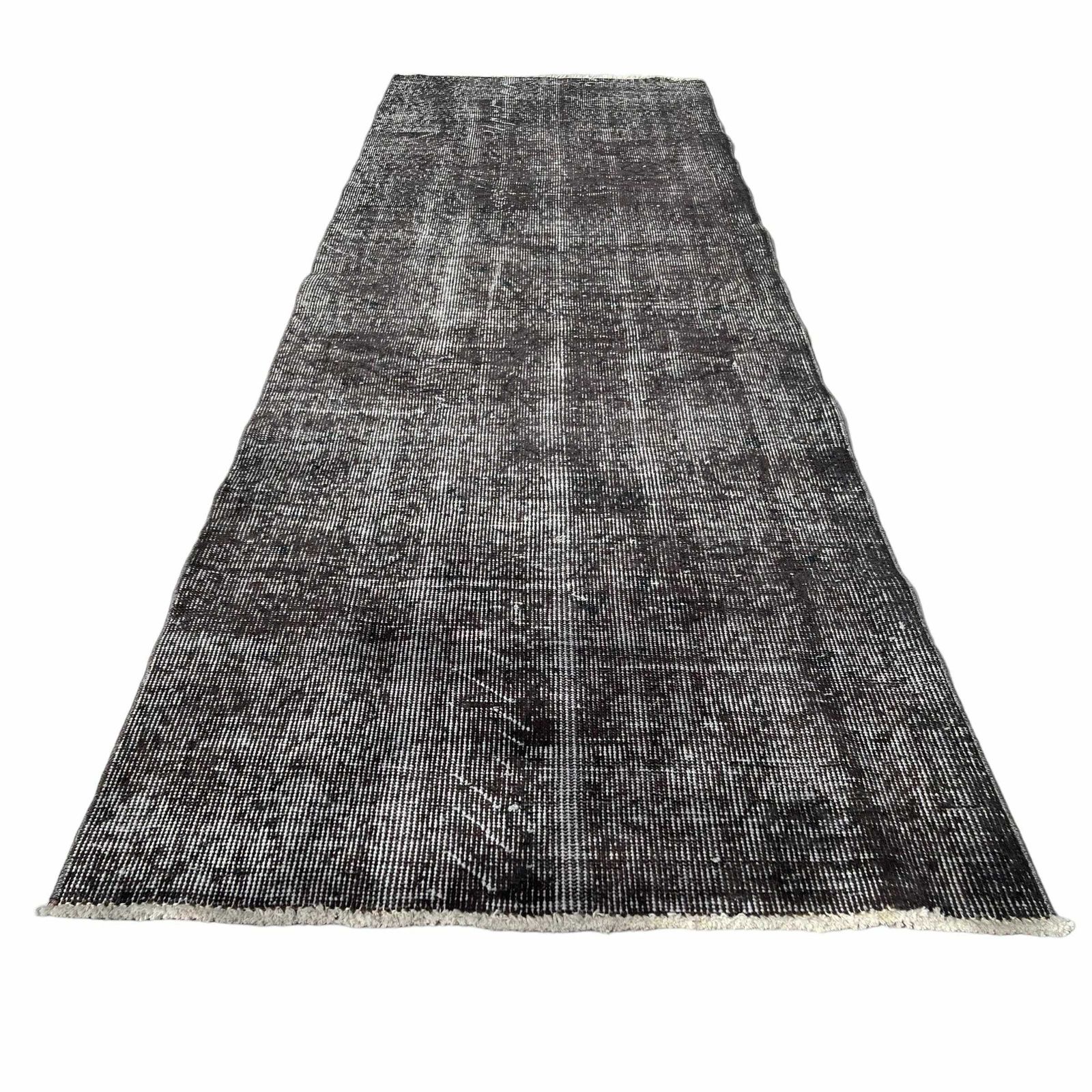 Vintage Distressed Turkish Rug , 250 X 82 Cm Wool Vintage Rug