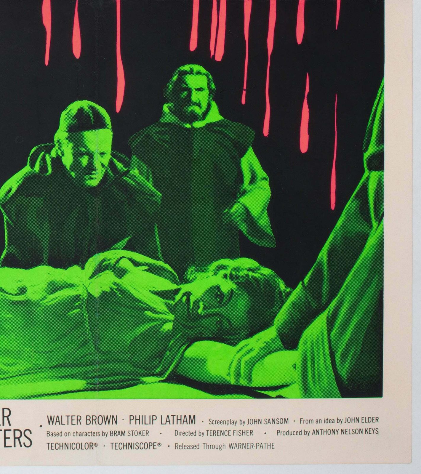 Dracula Prince Of Darkness 1966 Uk Quad Film Poster, Tom Chantrell photo vintage
