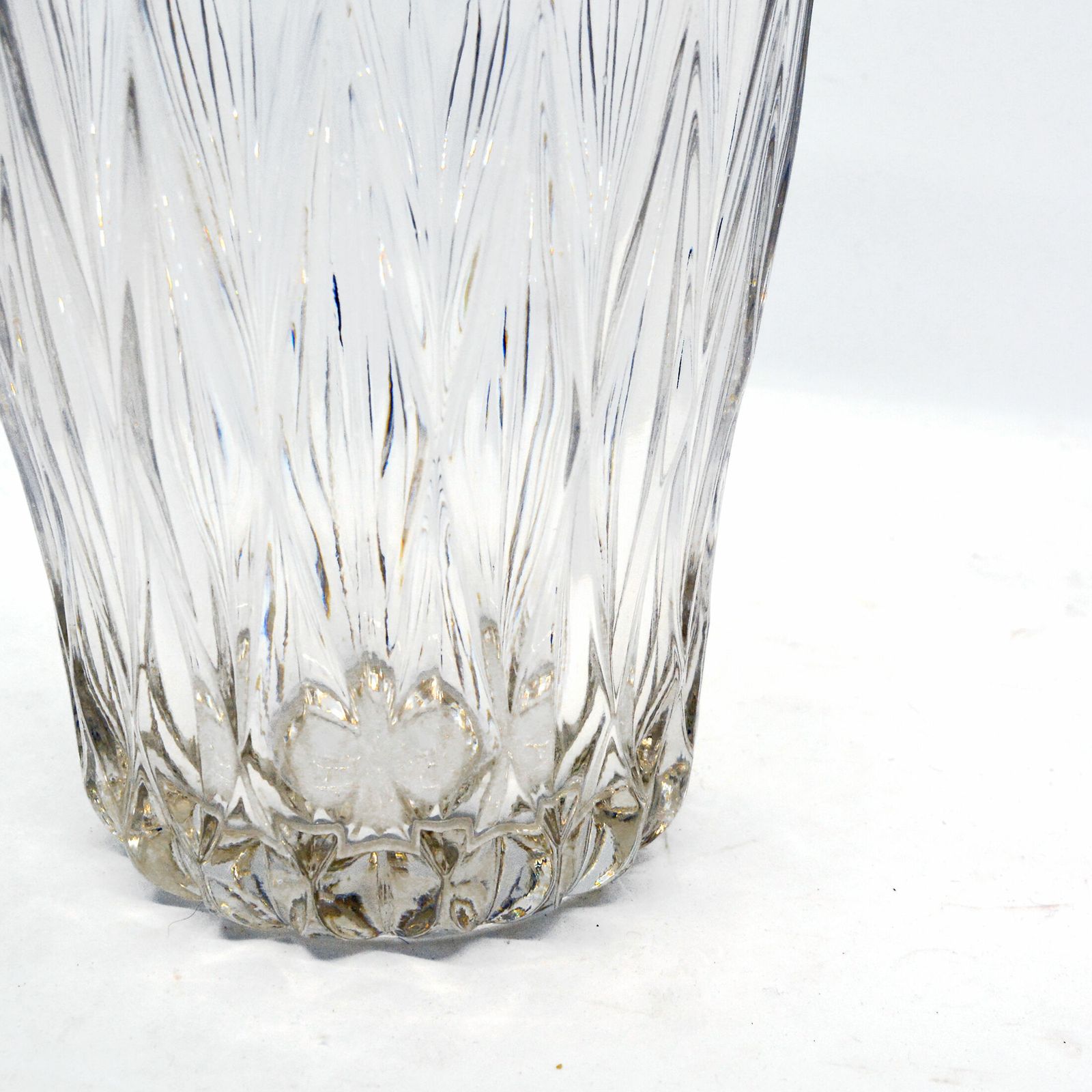 1960s Modern Glass Vase By Jiří řepásek, Poděbrady Czechoslovakia photo for sale