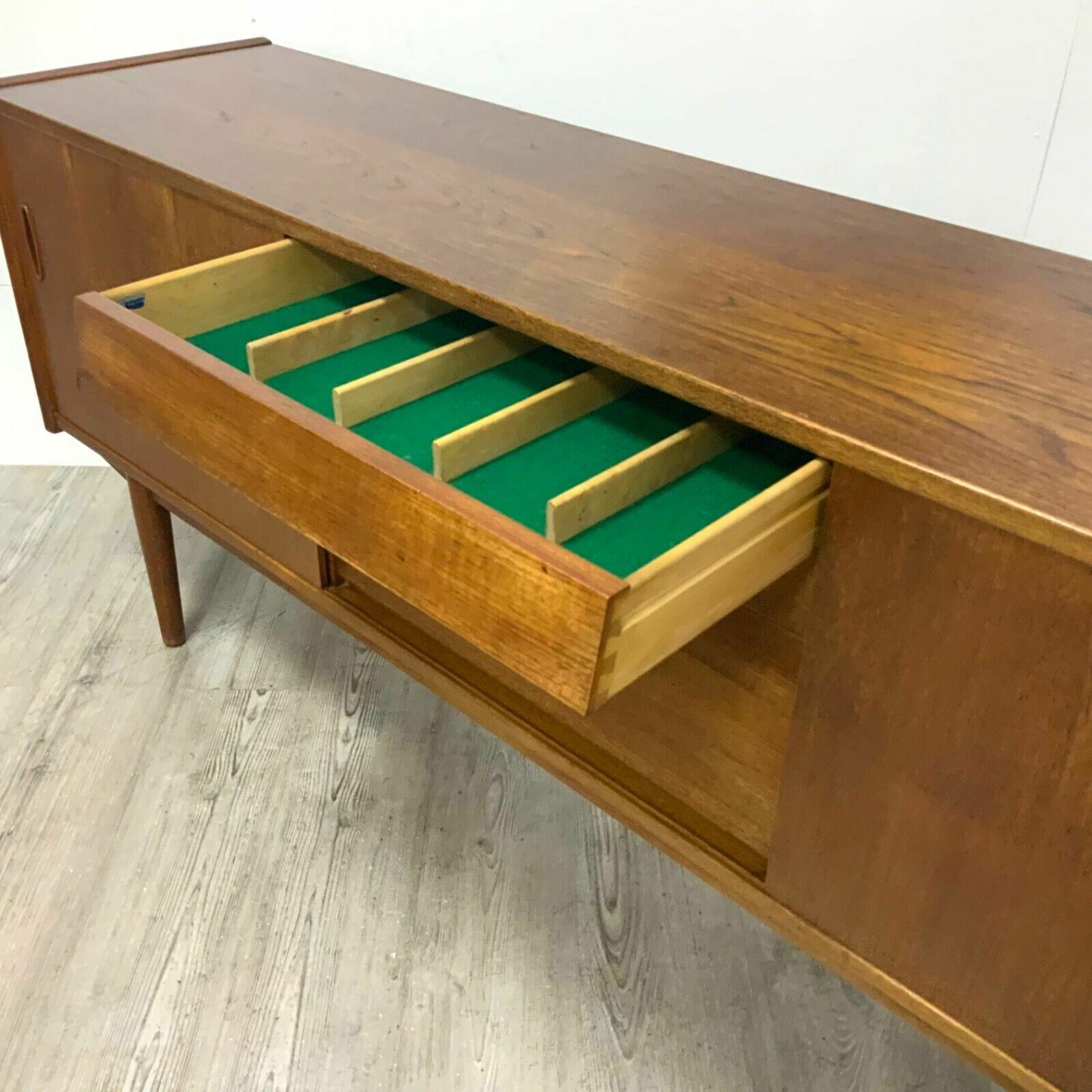 Nils Jonsson For Hugo Troeds Swedish Teak Sideboard Retro Vintage Danish Style photo Furniture