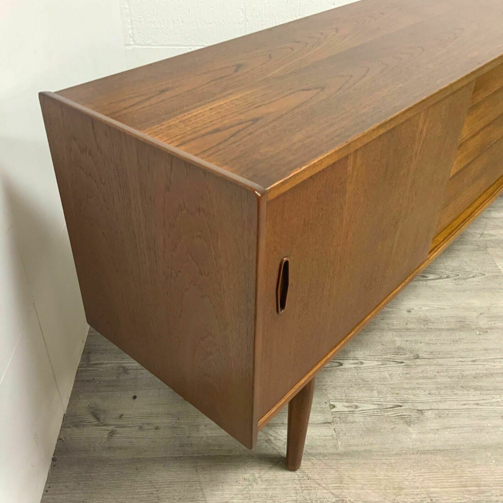 photo furniture Nils Jonsson For Hugo Troeds Swedish Teak Sideboard Retro Vintage Danish Style