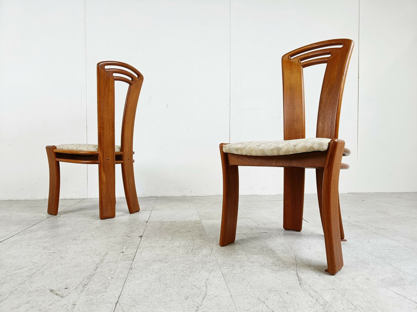 Set Of 4 Vintage Scandinavian Dining Chairs, 1960s photo 850.0