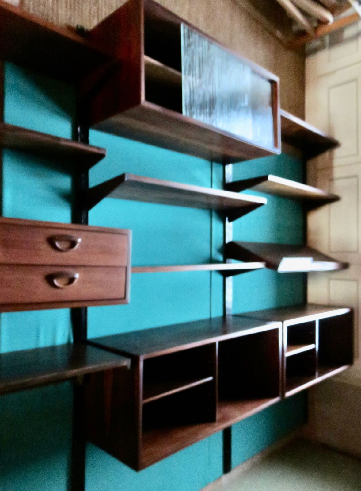 Bookcase In Rosewood With A System Of Shelves And Boxes. Kai Kristiansen, Denmark 1960 photo furniture