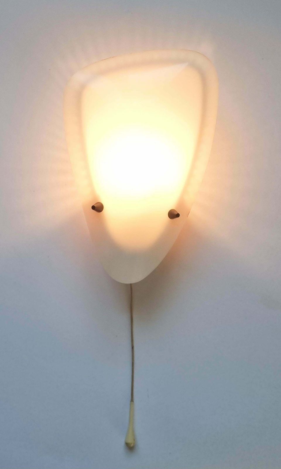 Lighting Very Rare Midcentury Wall Lamp In Style Of Stilnovo, Italy, 1970s photo