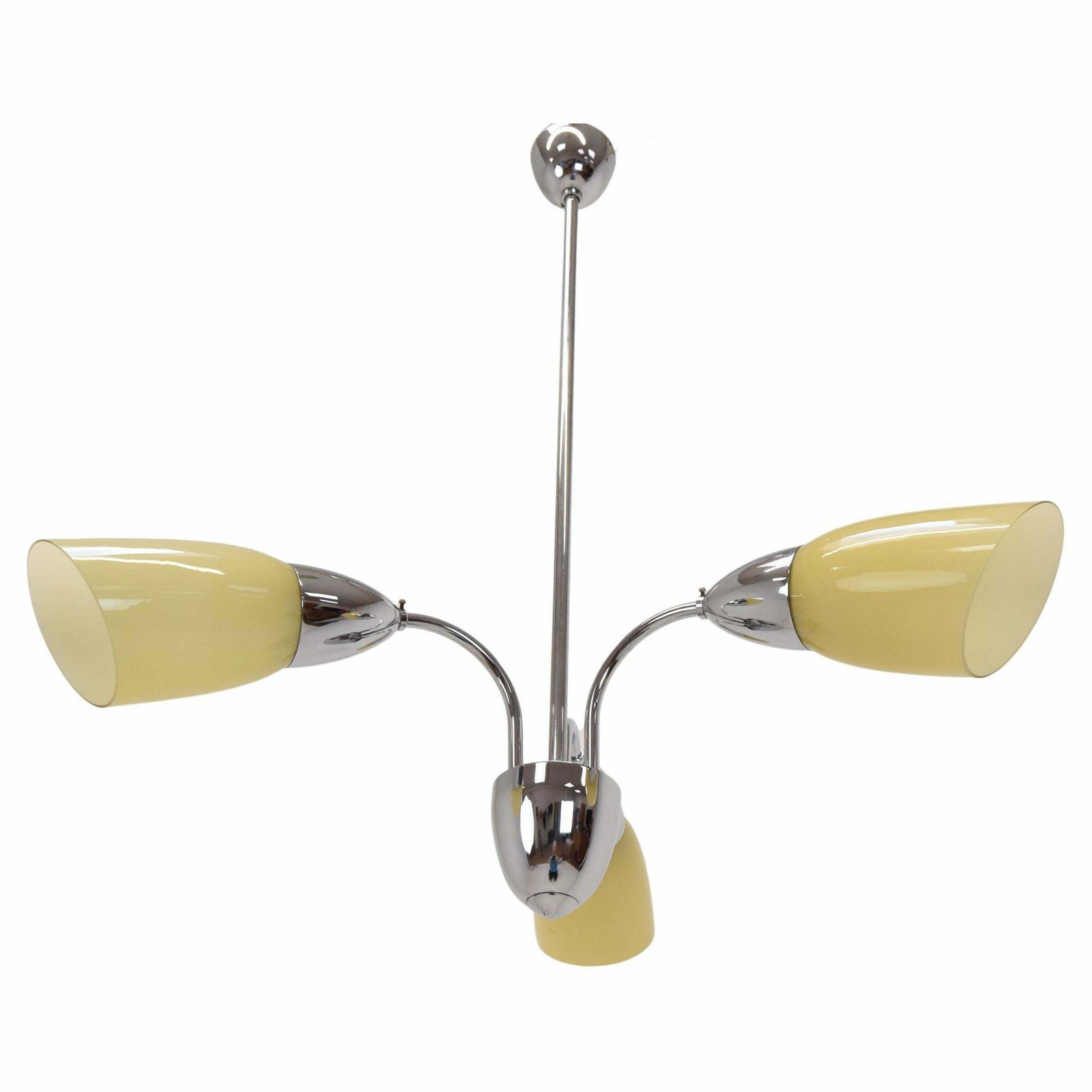 Mid Century Designed Chandelier By Elektroinstala Decin, Czechoslovakia, 1970's. £321.59